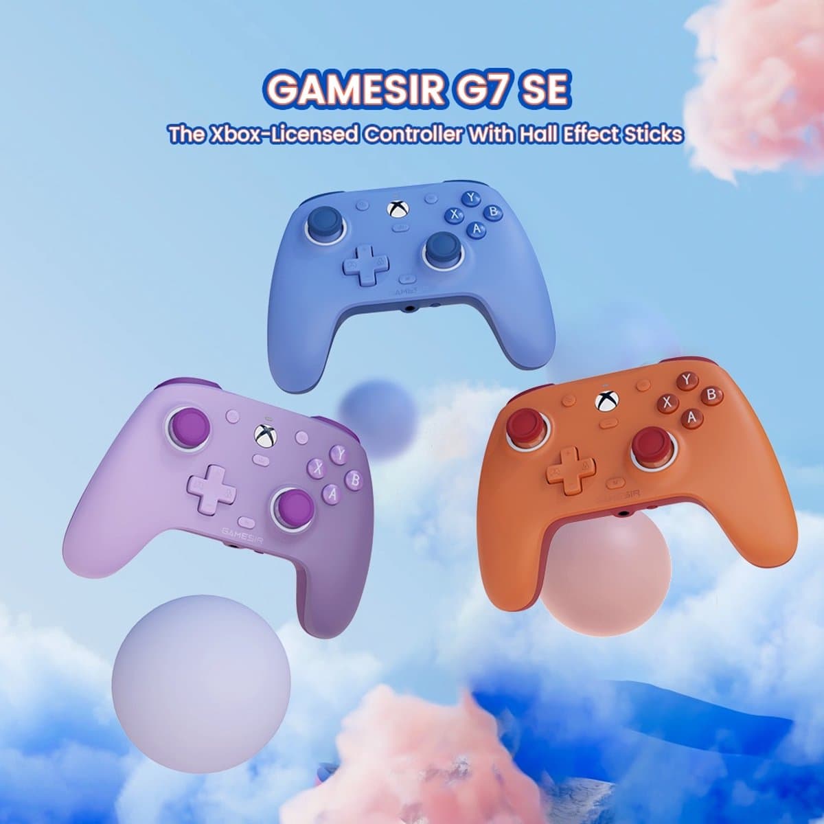 Gamesir G7 SE - Bedrade Controller - Hall Effect Sticks - Xbox Series X/S, Xbox One en PC - Paars thumbnail 7