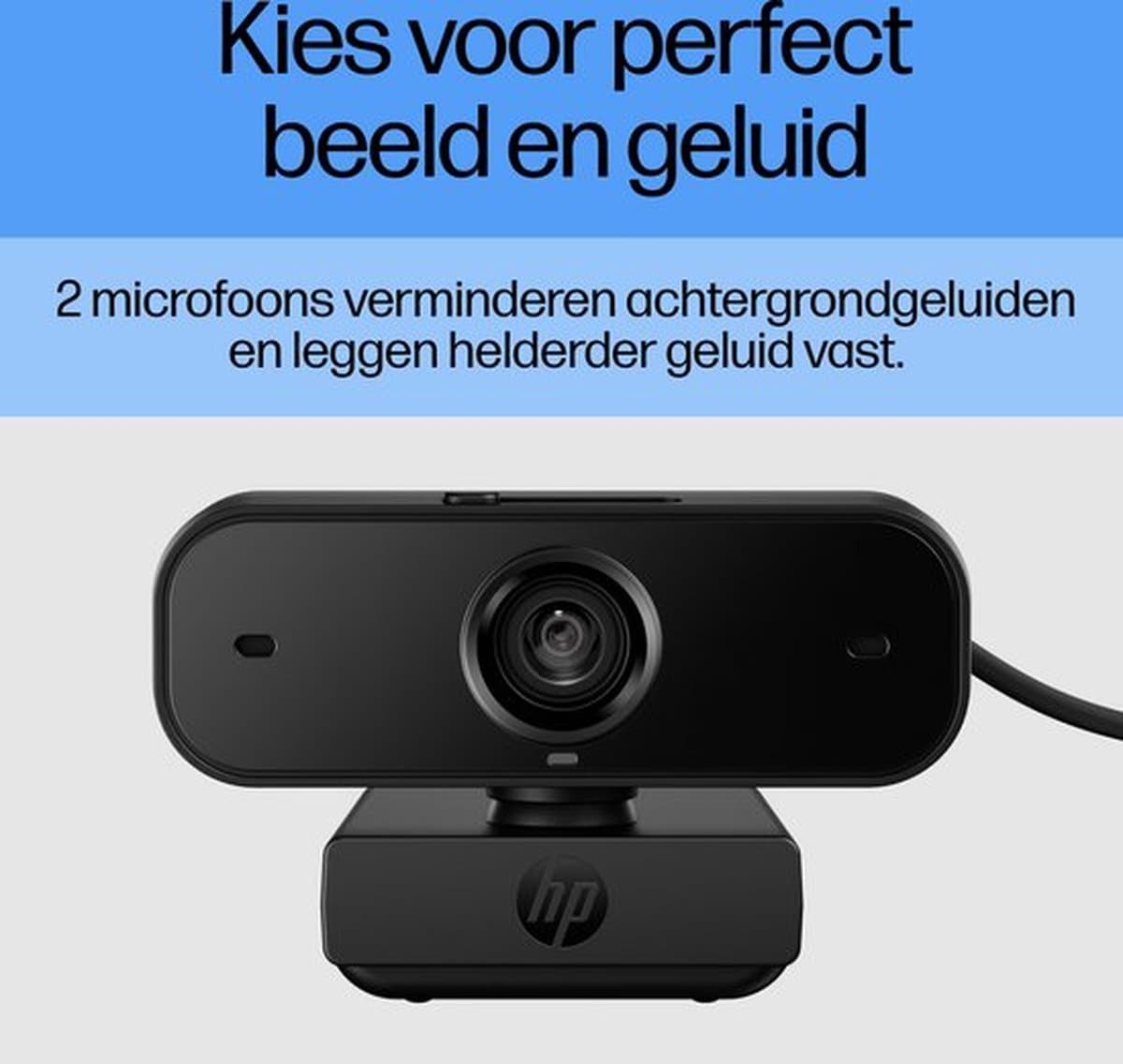 HP 430 FHD-webcam: 1080p, dual-mic, plug-and-play thumbnail 7