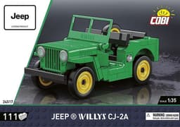 Productfoto van COBI Jeep Willys CJ-2A: bouwset met militaire details