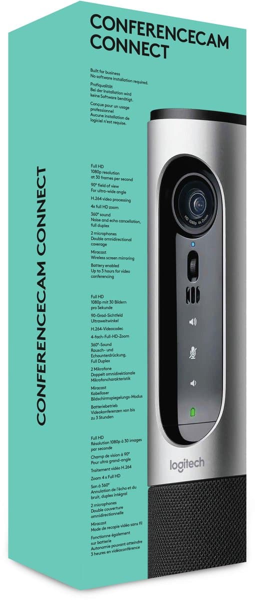 Logitech Connect vergaderingscamera: draagbaar videobellen thumbnail 8
