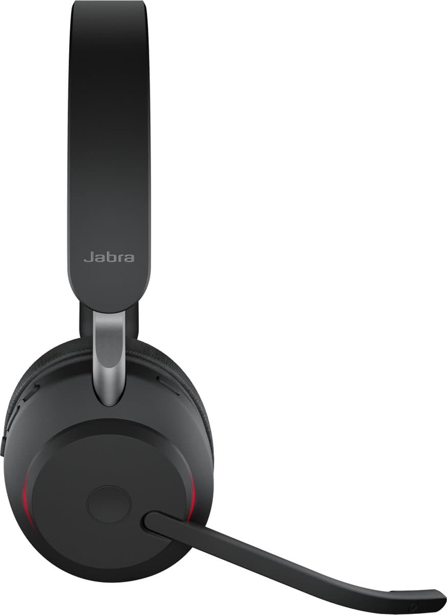 Jabra Evolve2 65 UC Stereo - Bluetooth Headset - on-ear - Bluetooth - wireless - USB-C - noise isolating thumbnail 5