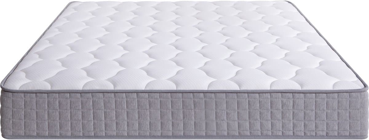 MIVRAY Pocketveringmatras 140x200 cm - 7 Zones H3 met Ergonomische Ondersteuning en 25 cm Hoogte - Ademend - Polyester - Wit thumbnail 8