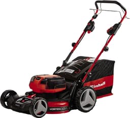 Productfoto van Einhell Professional Accu Grasmaaier GP-CM 36/47 S HW Li Kit - Incl. 4x 4,0 Ah accu en 2x Twincharger