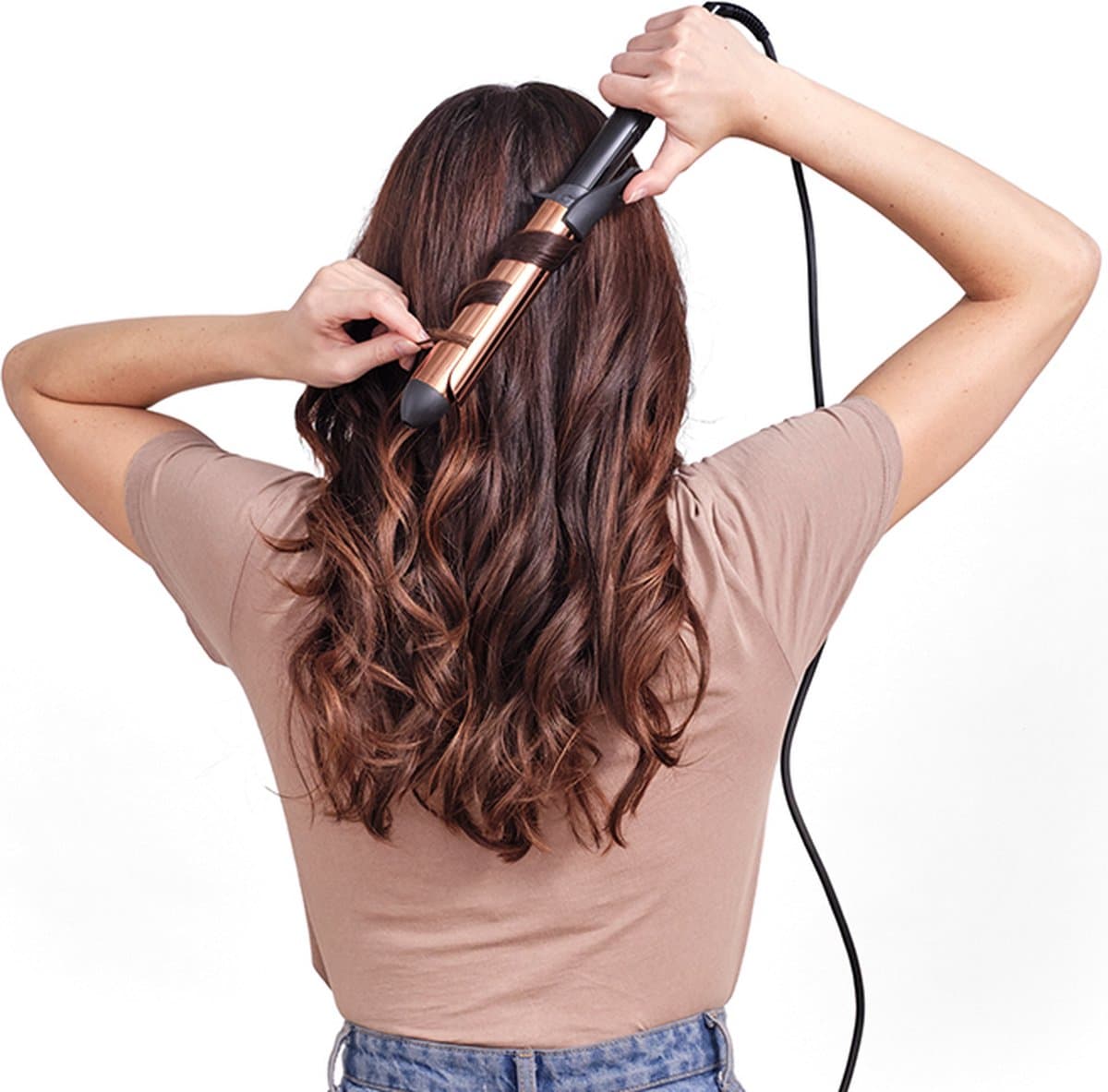 BaByliss Salon Brilliance Curls C459E Krultang - 32mm cilinder, Advanced Ceramics, 6 temperaturen, True Titanium thumbnail 6