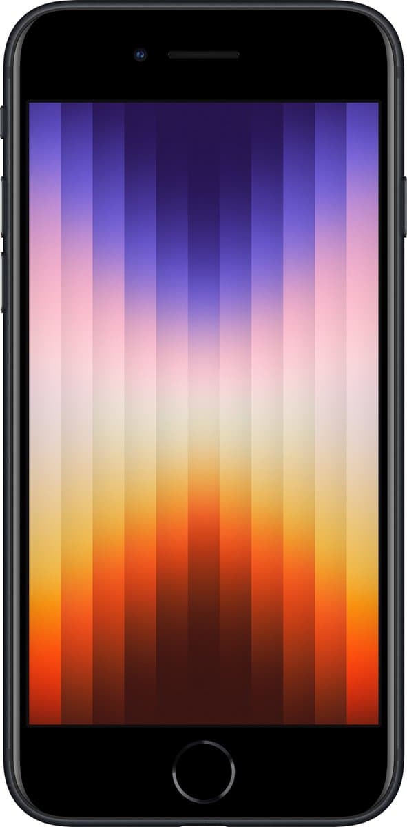 Apple iPhone SE (2022) - 128GB - Zwart thumbnail 4