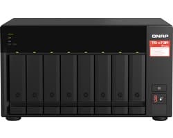 8-Bay Qnap TS-873A-8G 8 Bay NAS Enclosure - Storage Server - NAS
