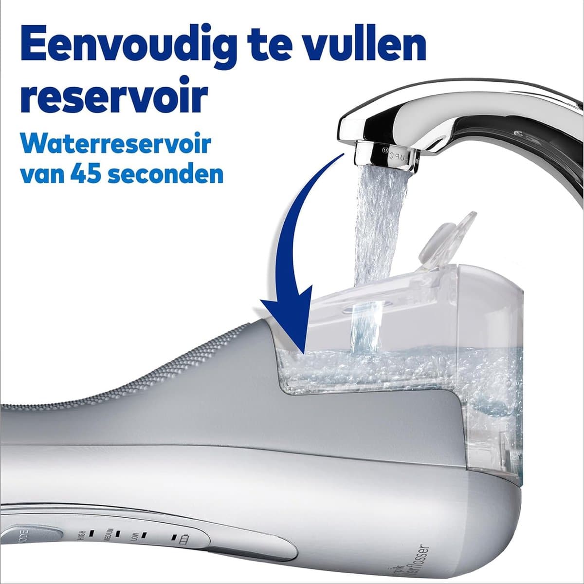 Waterpik Waterflosser Draadloos Advanced WP-580 Wit - thumbnail 2