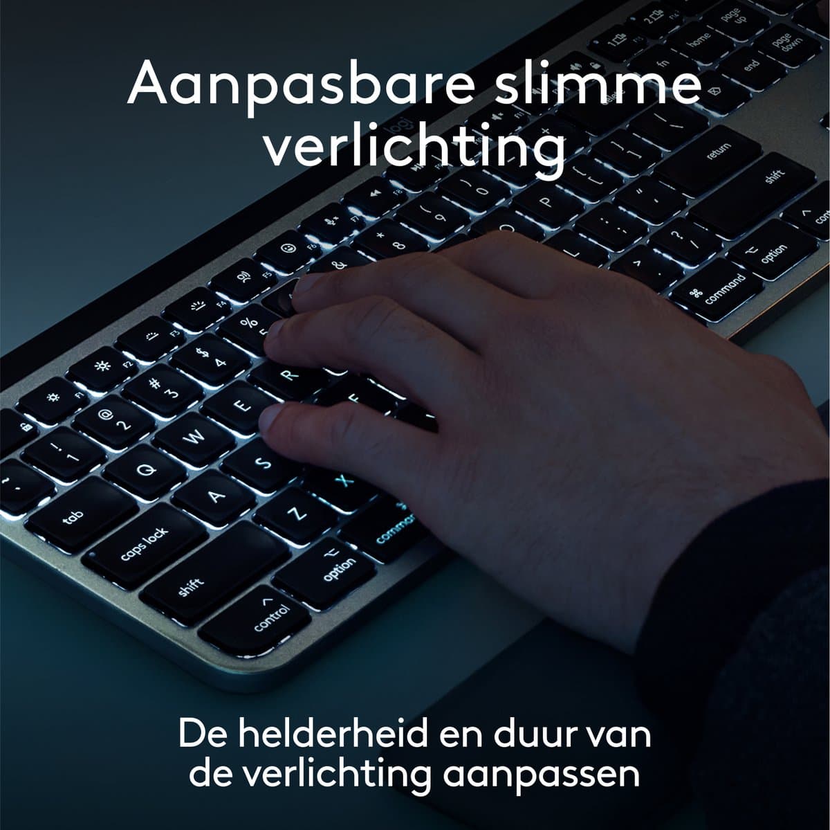Logitech MX Keys S for Mac - Bluetooth toetsenbord met Apple-integratie thumbnail 3