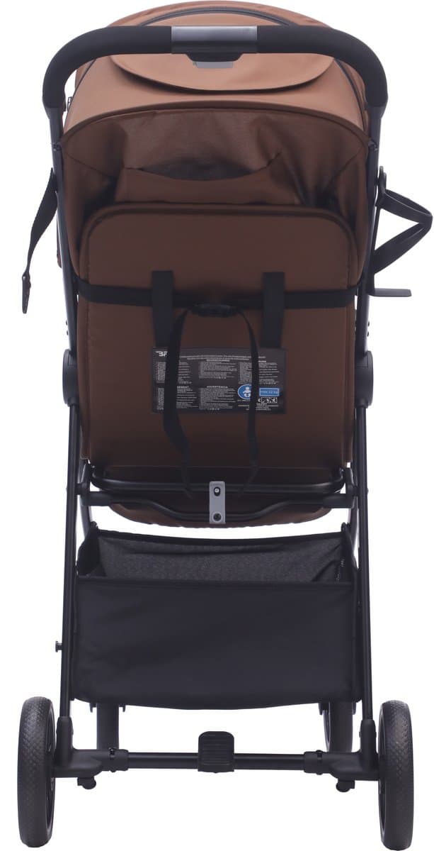 Bebies First Buggy MIO - Lichtgewicht Opvouwbare buggy- Verstelbare Rugleuning - Zwenkwielen, Zonnekap & Boodschappenmand - Geschikt vanaf Geboorte tot 22 kg - Espresso thumbnail 7