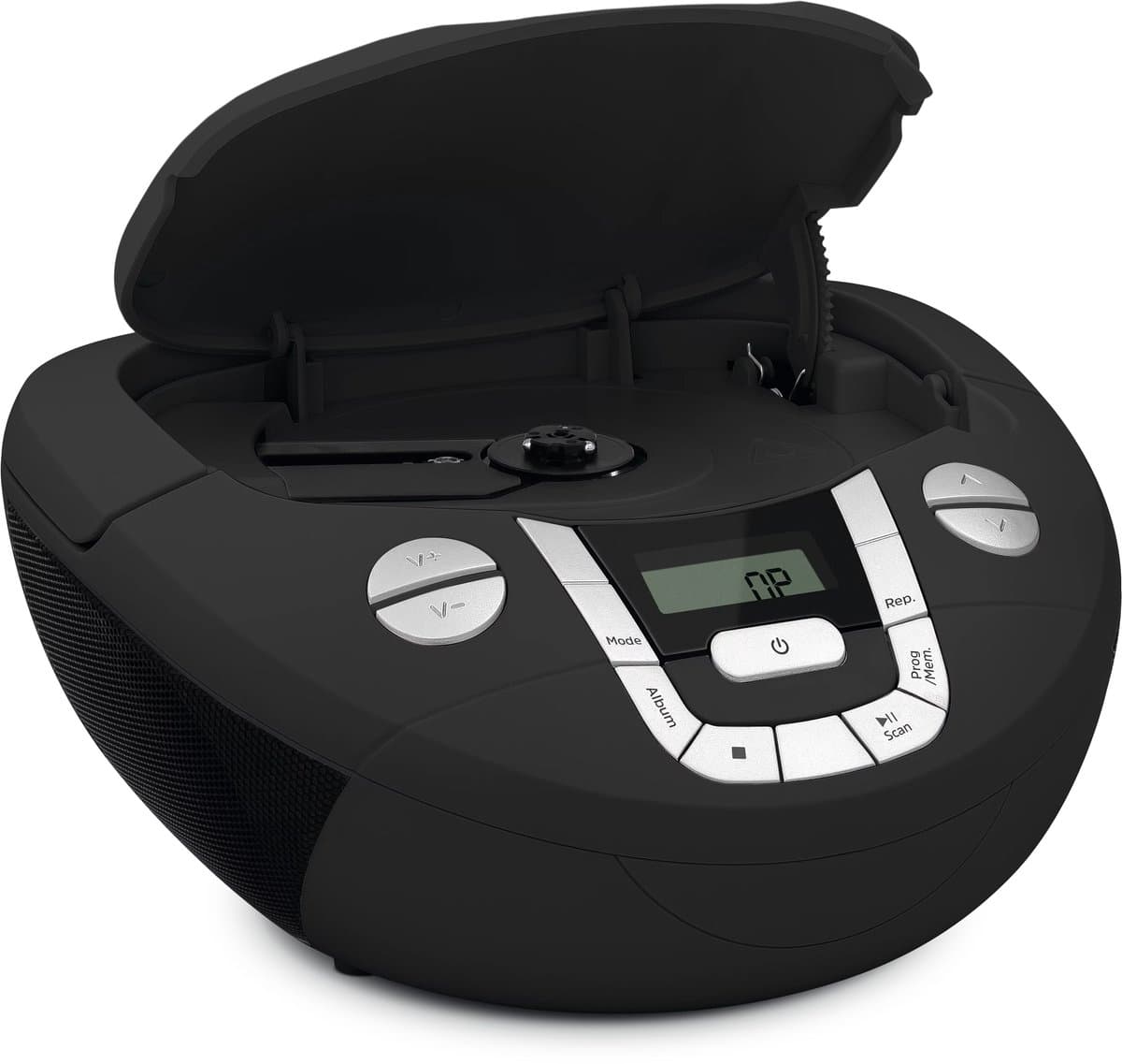 Technisat Viola CD-1 portable FM-radio met CD en bluetooth - zwart thumbnail 7