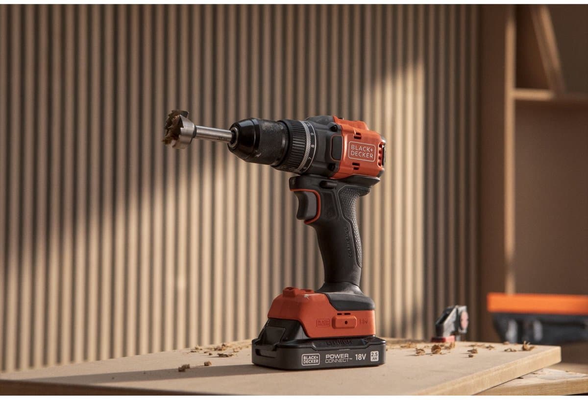 BLACK+DECKER 18V Brushless Schroefboormachine in koffer (met 2x2.5Ah accu en lader) - BLD782E2K-QW thumbnail 4
