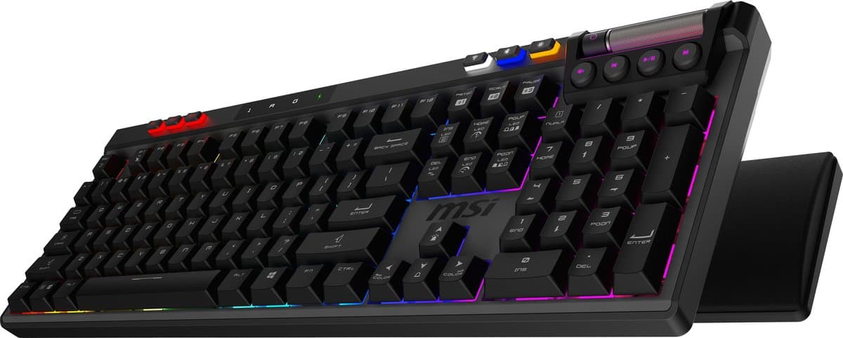 MSI STRIKE PRO WIRELESS - Silent Gaming Keyboard 1500h thumbnail 6