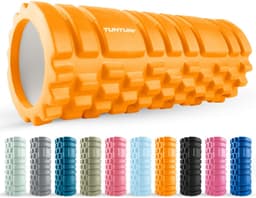 Productfoto van Tunturi Yoga Grid Foam Roller - Massage Roller - Oranje