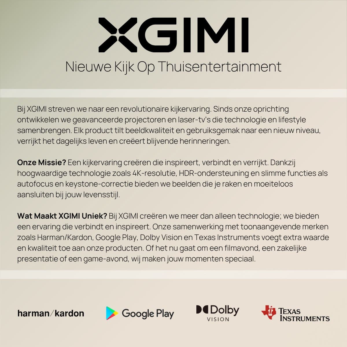 XGIMI MoGo 2 (GTV) Pro Draagbare Smart-Projector met Statief – Full HD 1080p – 400 ISO Lumen – Google TV met Netflix – Dolby Audio thumbnail 8