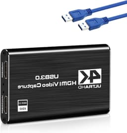 Productfoto van Video Capture Card - HDMI naar USB - 4K 60Hz Invoer - 1080p 60fps Uitvoer