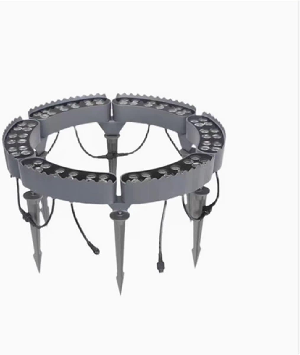 LED Lichtring - Boomverlichting Spot - Tuin Decoratie - IP65 Waterdicht - 12 W - Groen thumbnail 7