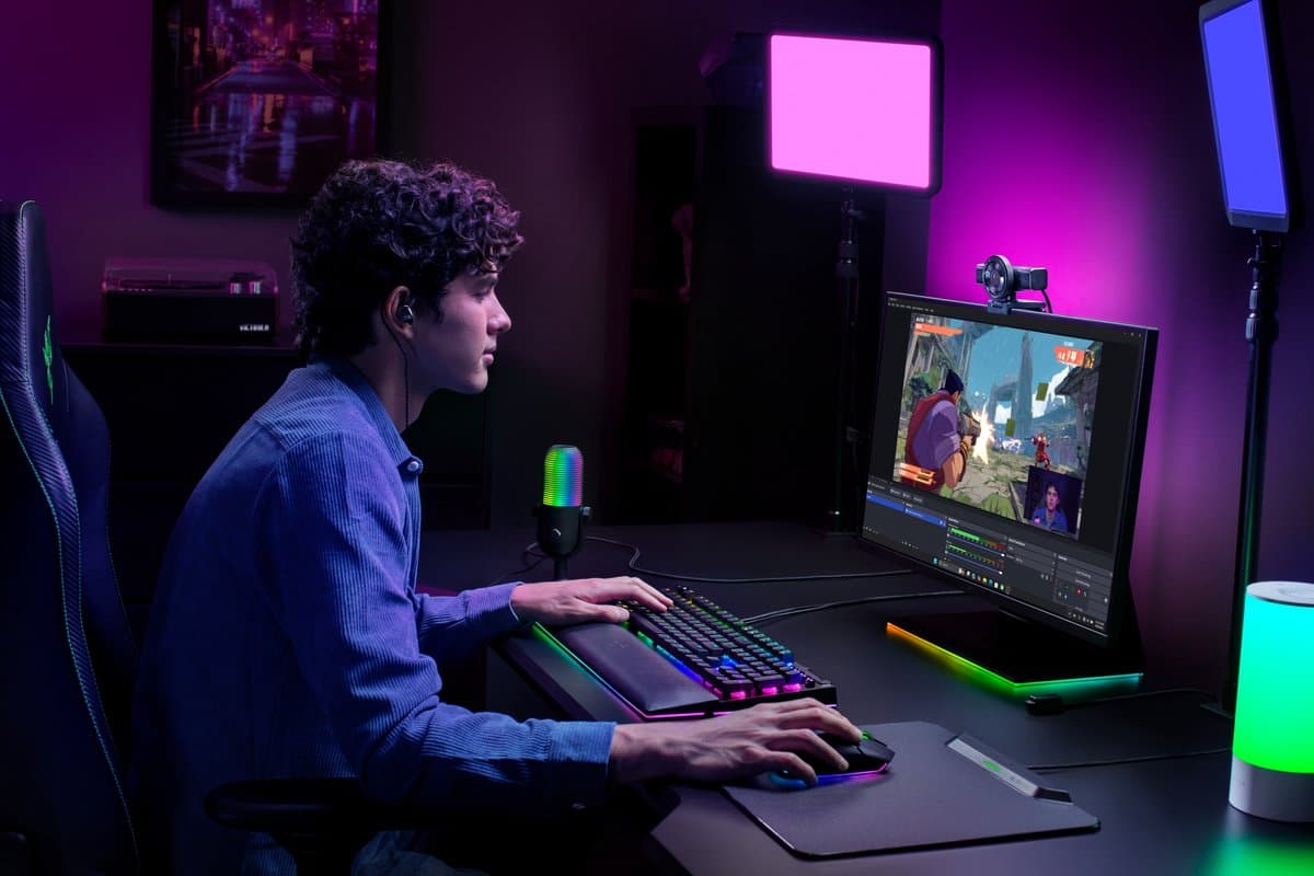Razer Kiyo V2 - Webcam - 4K - Ingebouwde Microfoon - 30 FPS - Zwart thumbnail 6