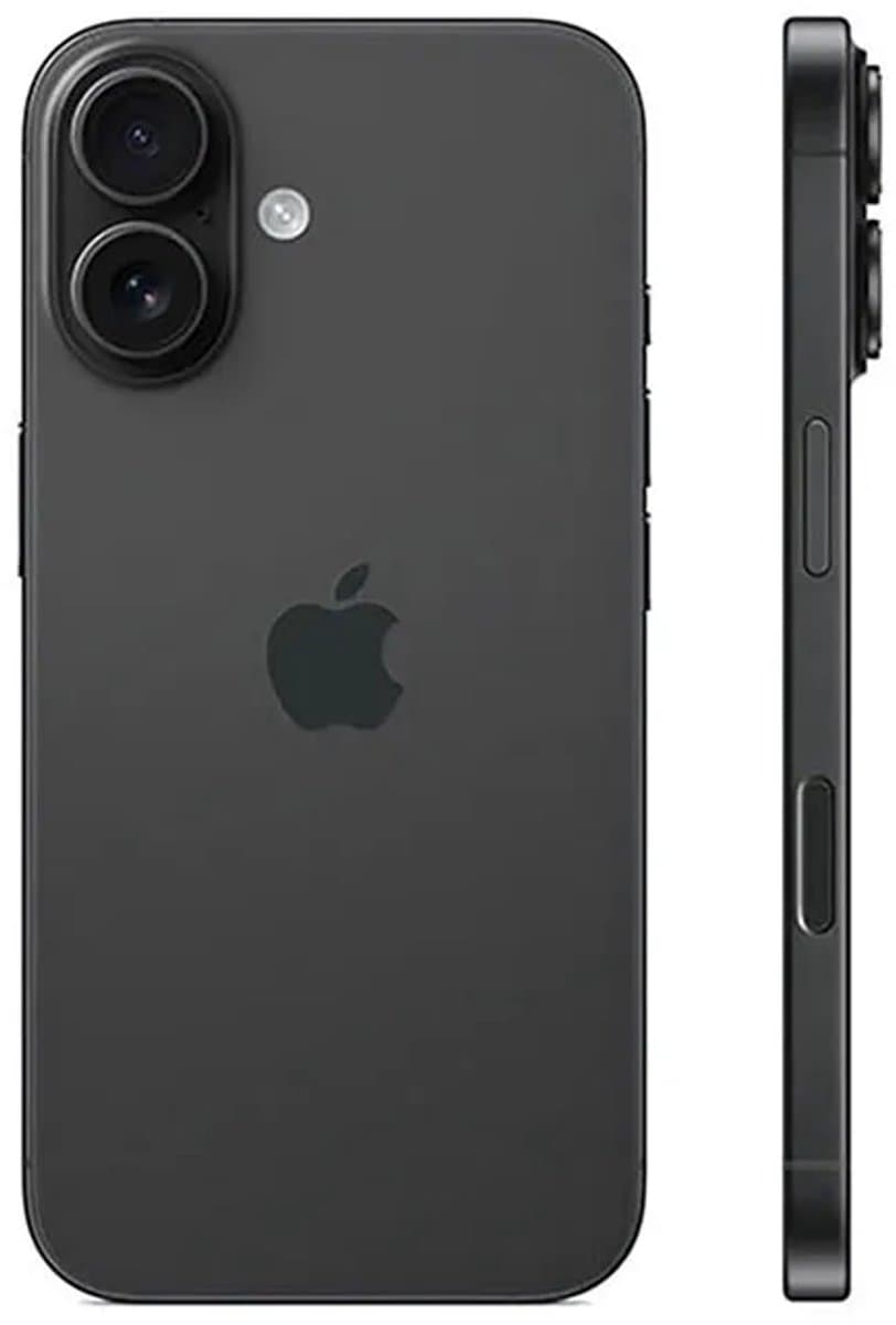 Apple iPhone 16 - 128GB - Zwart thumbnail 4