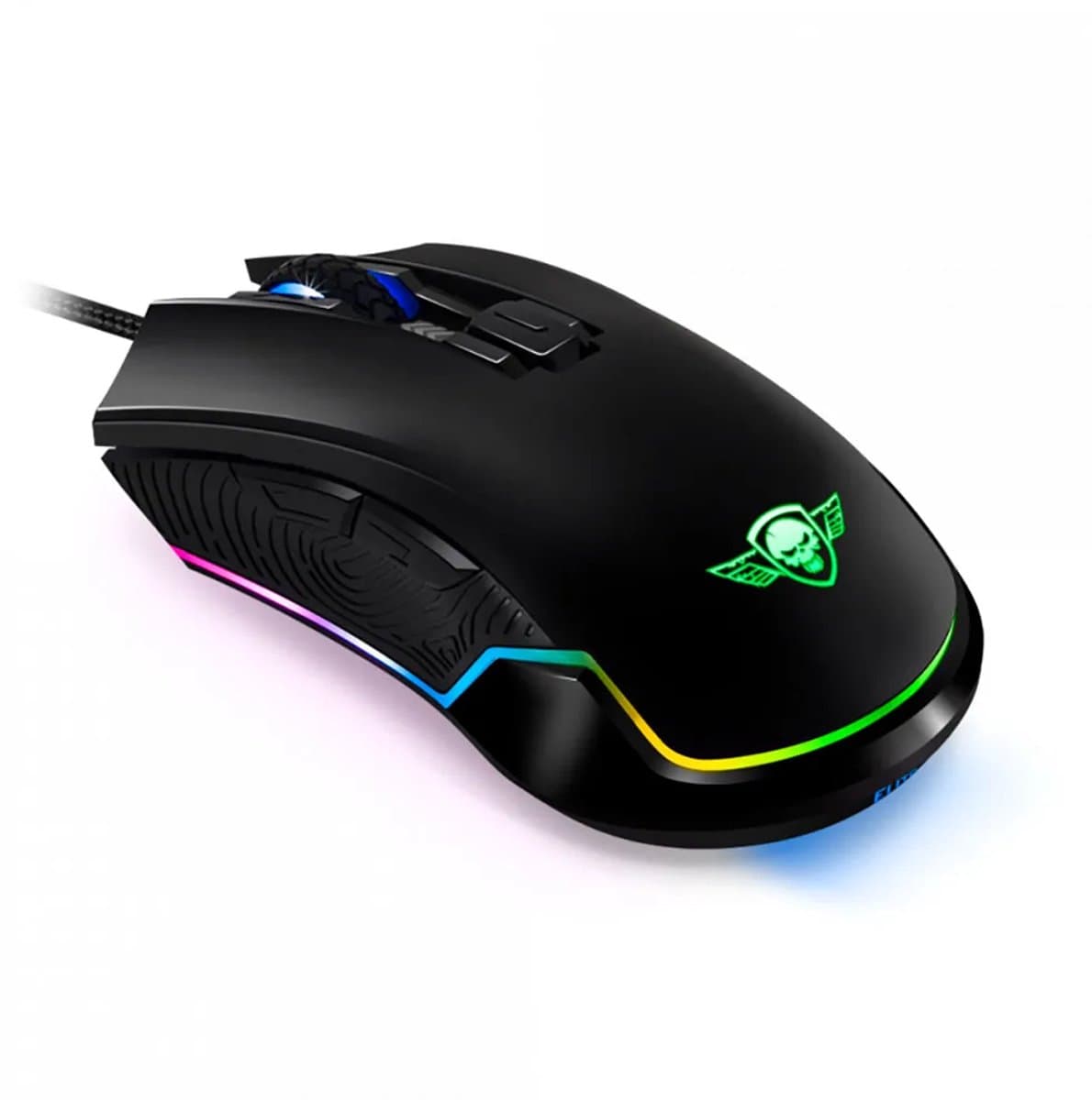 Spirit of Gamer ELITE-M20 Bedrade Gaming Muis - Professionele Optische Sensor met RGB-verlichting en Programmeerbare Knoppen - Rechtshandig thumbnail 3