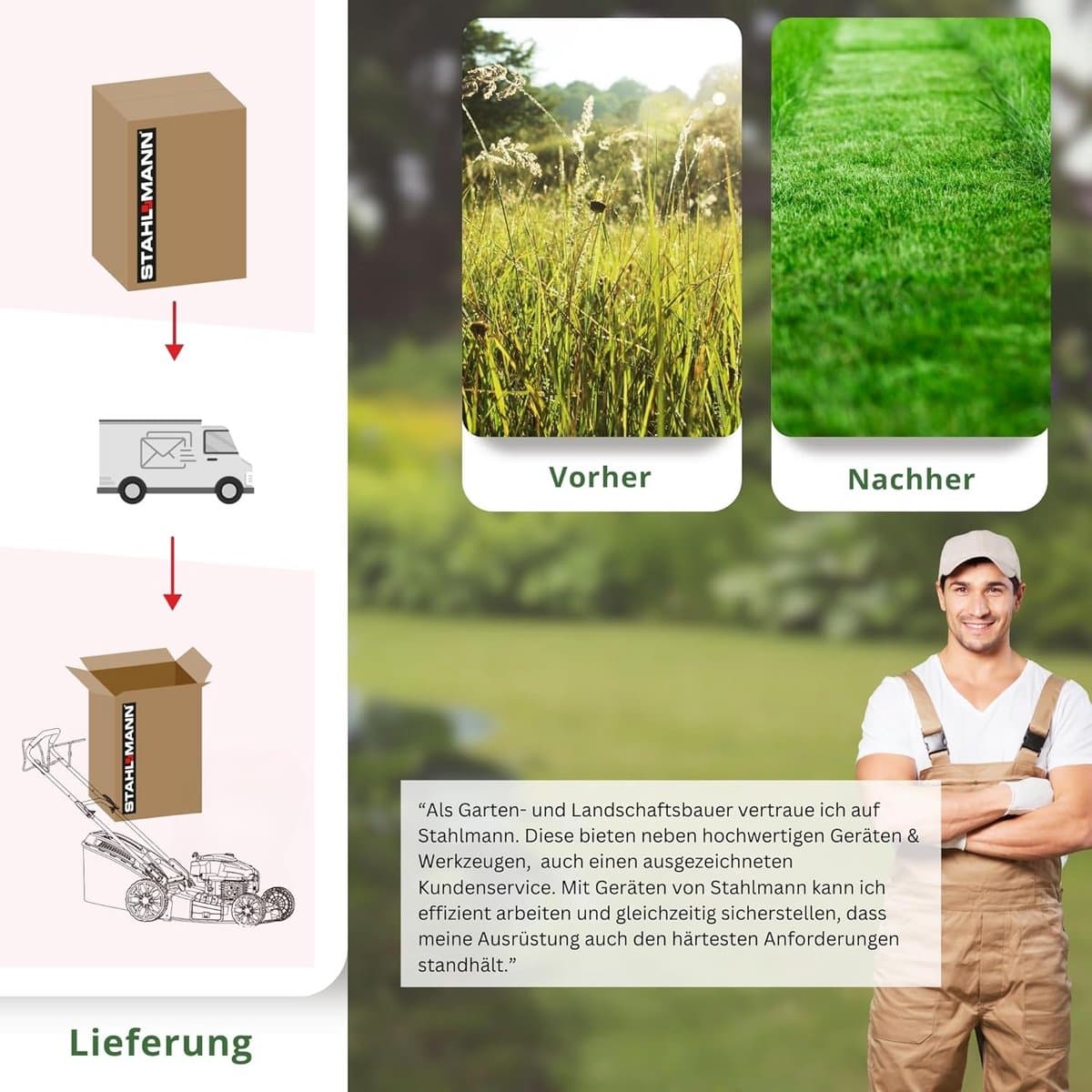 Benzine Grasmaaier met Aandrijving - 5,4 pk, 46 cm Maaibreedte, Mulchen, Easy Clean Aansluiting thumbnail 6