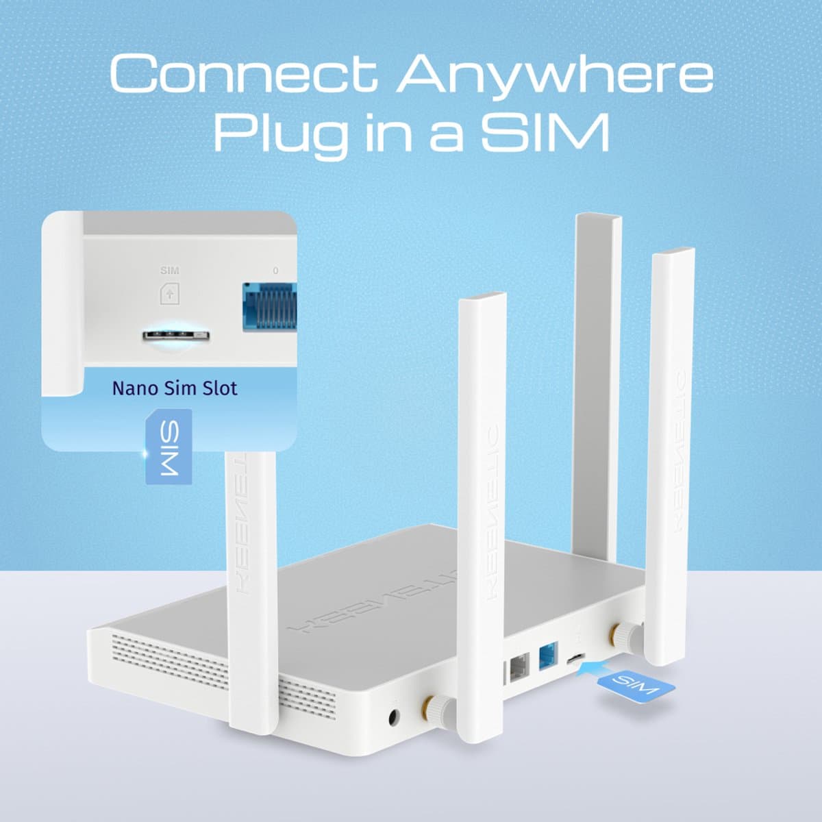 KEENETIC Hero 4G+ KN-2311: 4G-router met Wi-Fi 6 en mesh thumbnail 5