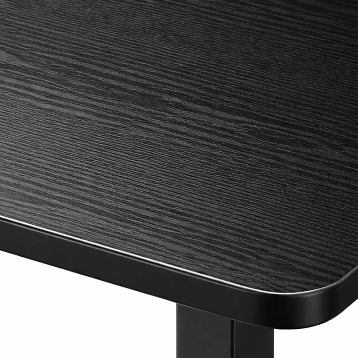 Zit sta bureau - 160 x 60 cm - hoogte verstelbaar - zwart thumbnail 2