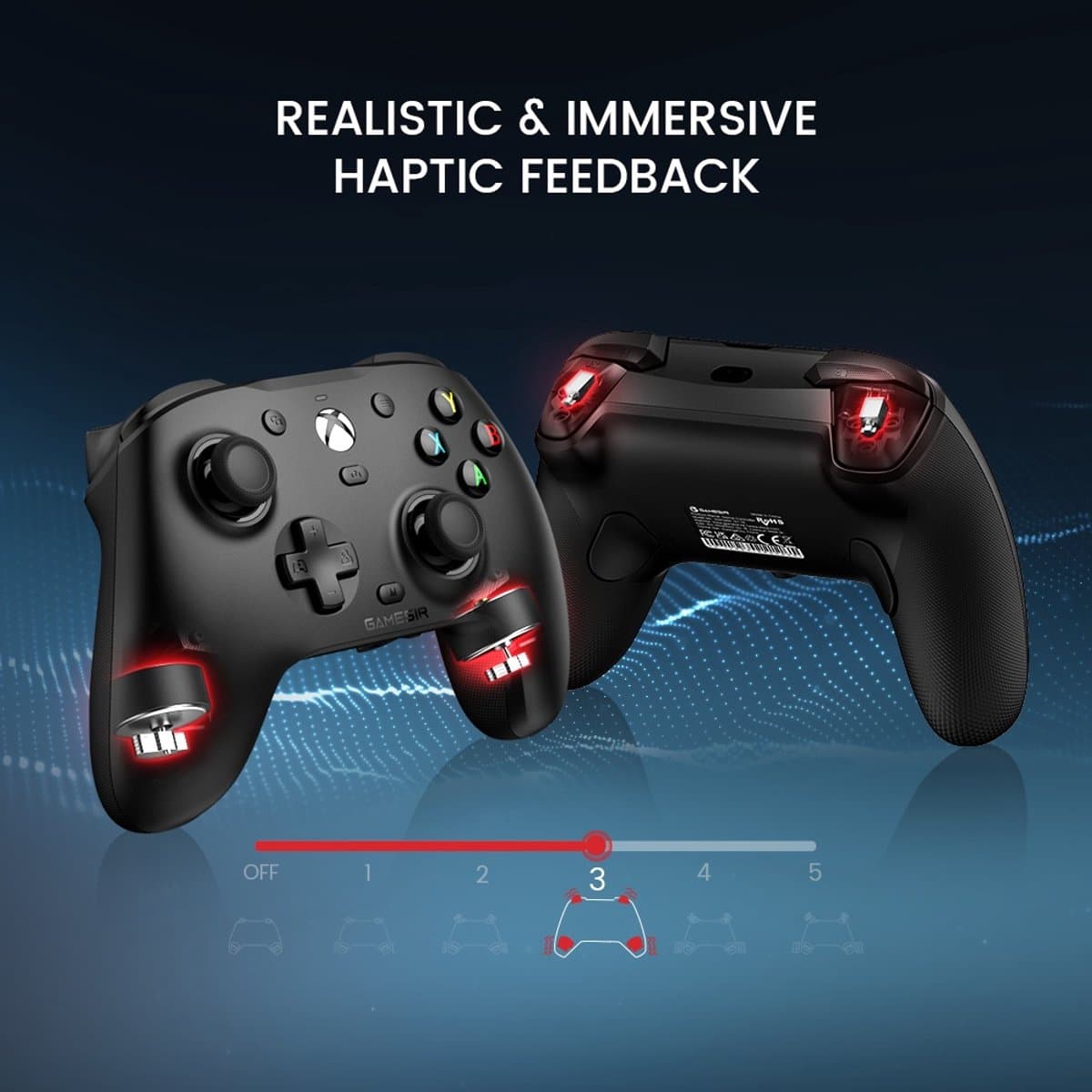 Gamesir G7 - Bedrade controller - Hall Effect Sticks - Xbox Series X/S, Xbox One & Windows - Zwart thumbnail 4