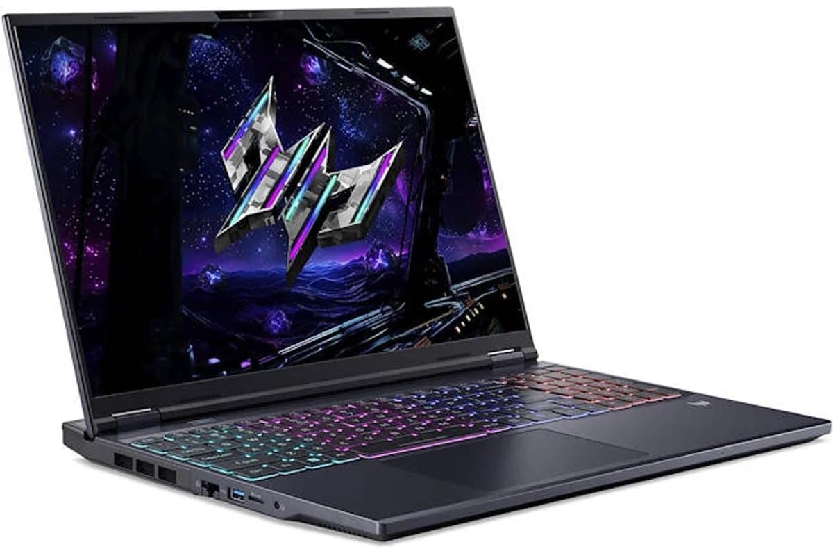 Acer Predator Helios Neo 16 AI PHN16‑73‑9228 - Gaming Laptop - 16 inch - RTX 5070 Ti - Core Ultra 9 - 2 TB SSD - 64 GB RAM - QWERTZU thumbnail 8