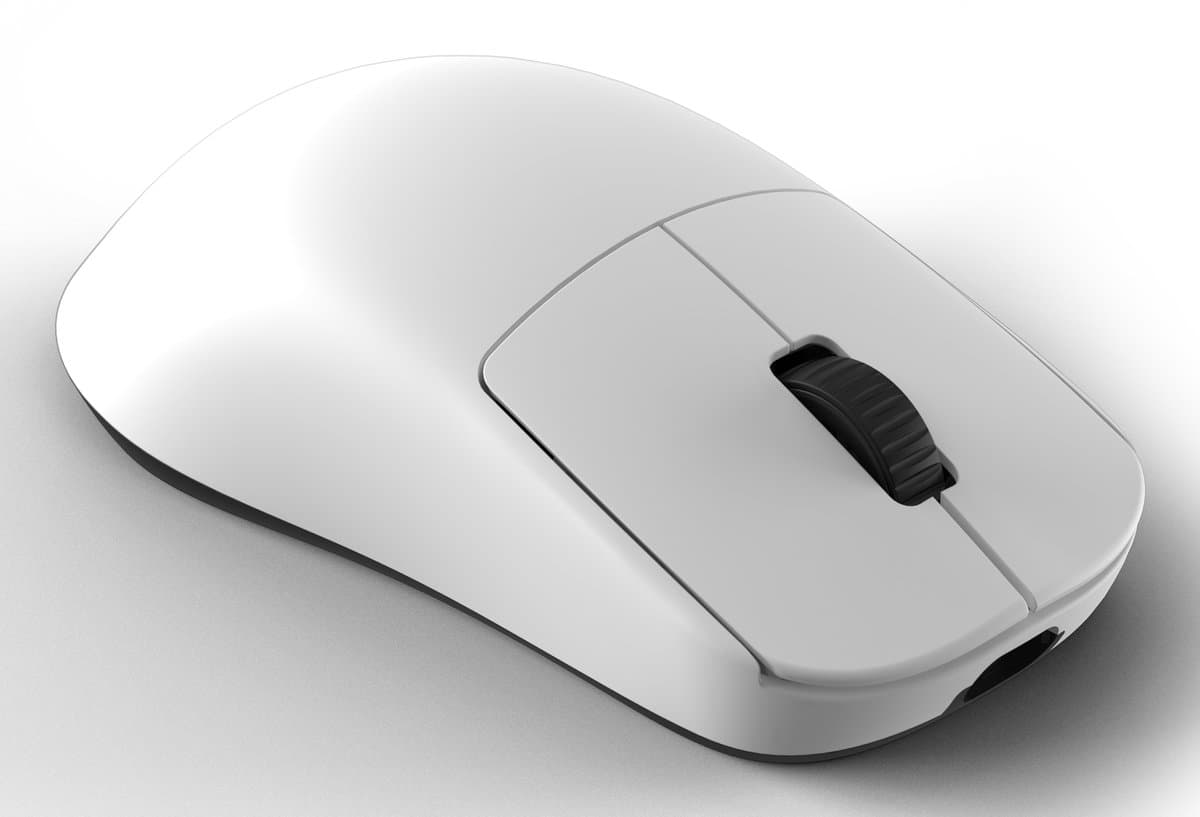 Endgame Gear OP1w 4k v2 White - Muis - Draadloos & Bedraad - 7 knoppen - PAW3950 U+1F95A - 4000 Hz - 30000 dpi - Wit thumbnail 5