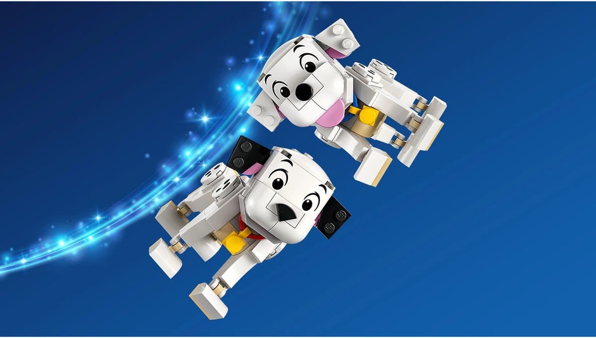 LEGO Disney Lucky en Penny 101 Dalmatiërs: 2 bouwbare puppy's, 268 onderdelen thumbnail 5