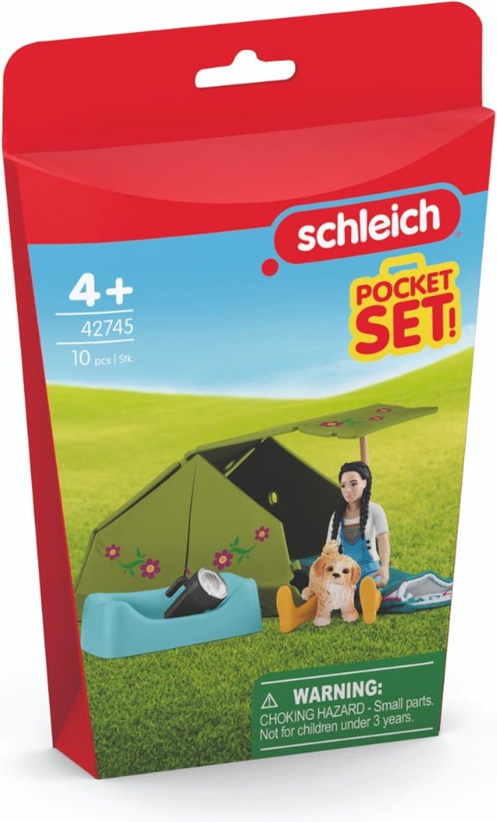 Schleich Horse Club Kampeeravontuur met Kim speelset thumbnail 5