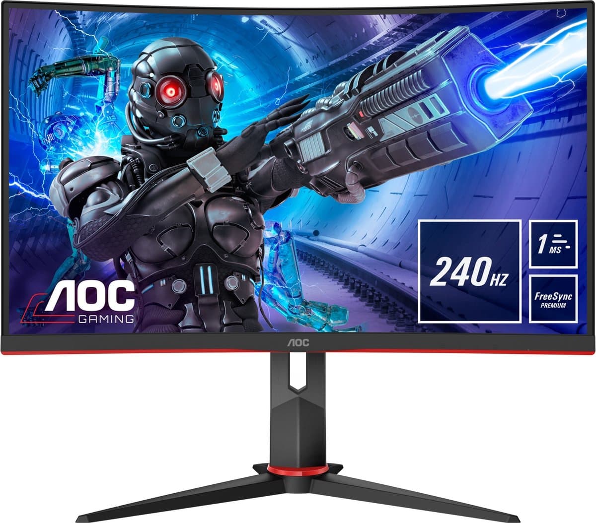 AOC C32G2ZE: 32" curved gaming monitor met 240Hz thumbnail 8