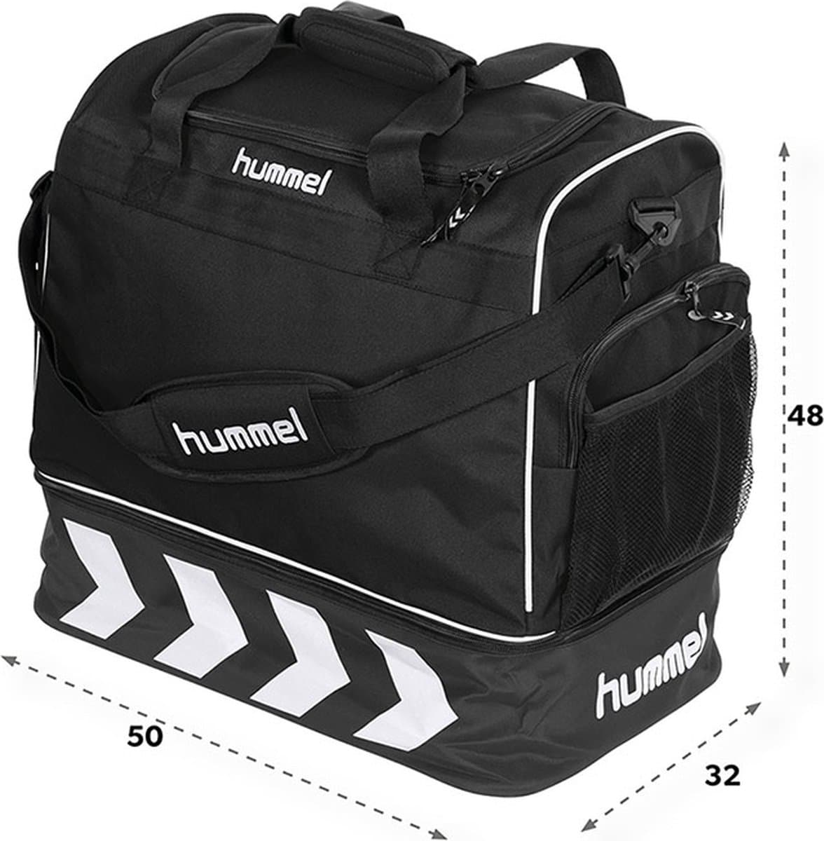 Hummel Pro Bag Supreme - Sporttas - Zwart - maat S thumbnail 8
