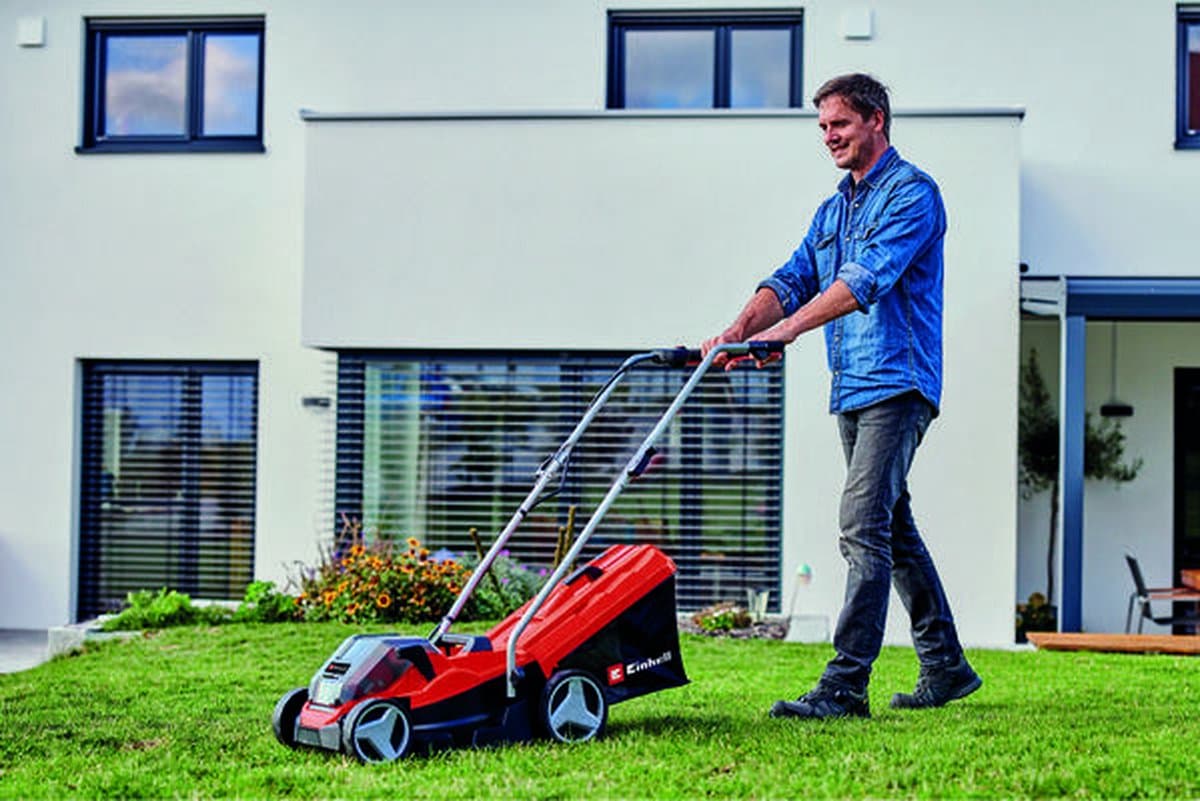 Einhell GE-CM 36/33 Li Kit – accu grasmaaier 33 cm thumbnail 5