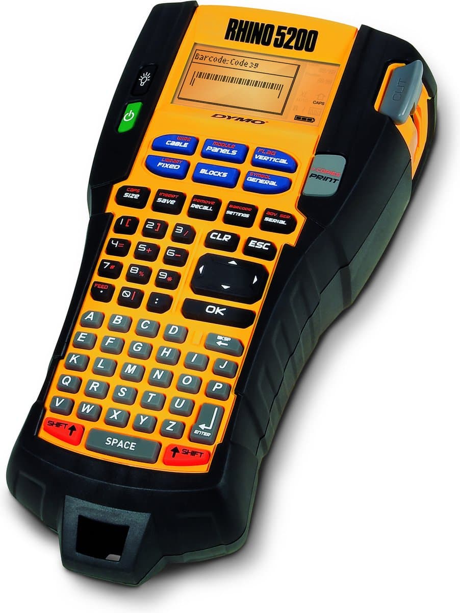 DYMO Rhino 5200 Labelprinter | Industriële labels | Draagbare, robuuste labelprinter voor professionals in laagspanning, elektro en MRO thumbnail 6