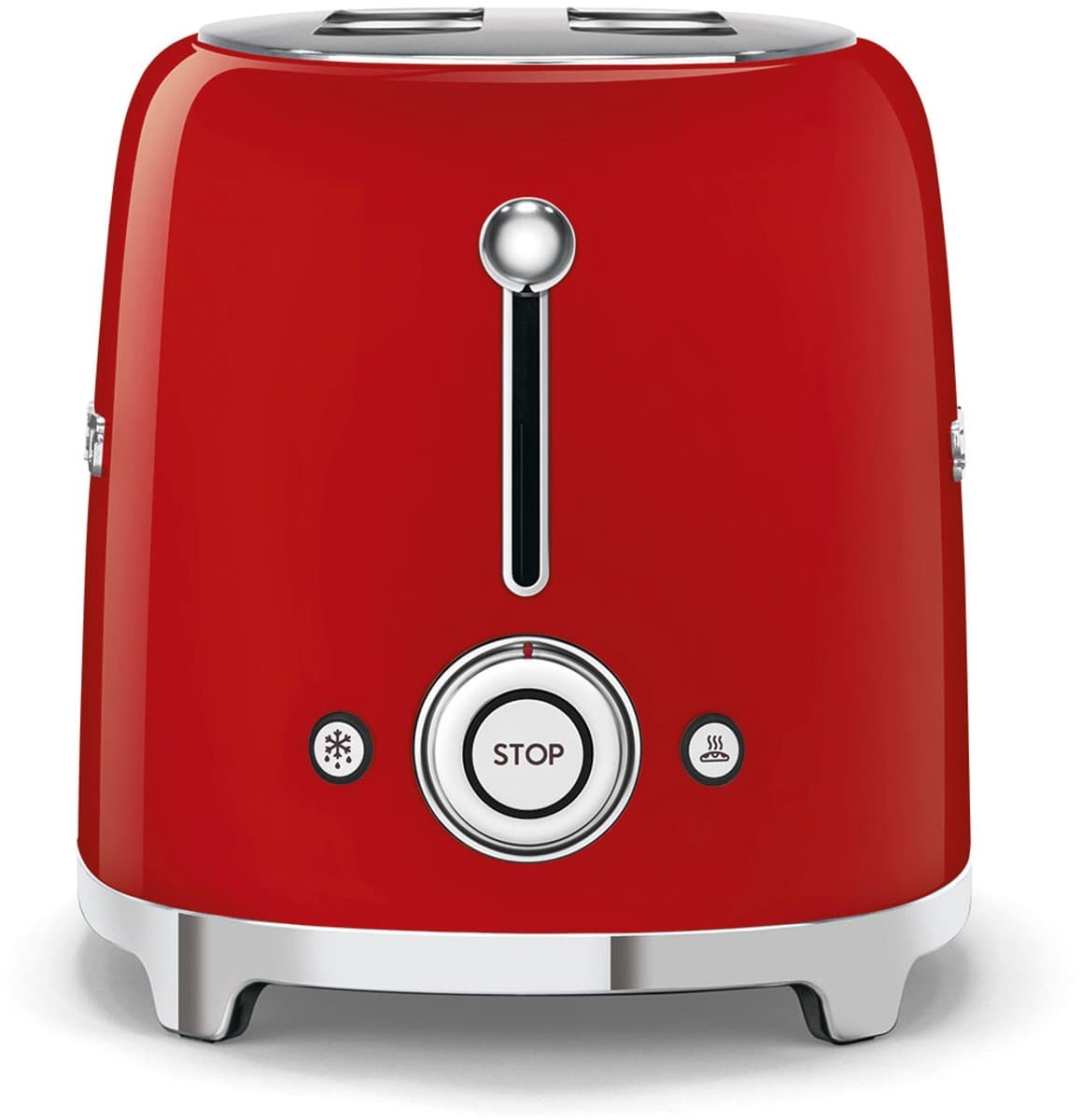 SMEG TSF01RDEU - Broodrooster - Rood - 2x2 - 950W - 6 niveaus thumbnail 4