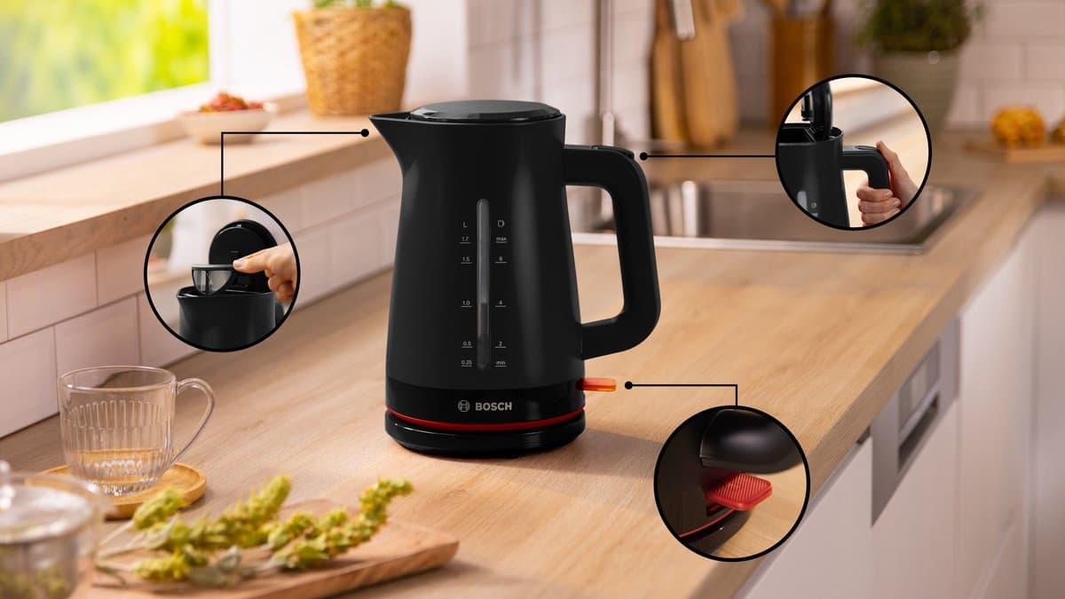 Bosch TWK3M123 MyMoment - Waterkoker - Zwart thumbnail 7