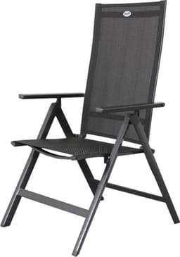 Productfoto van Hartman Aruba Aluminium tuinstoel - Antraciet verstelbaar