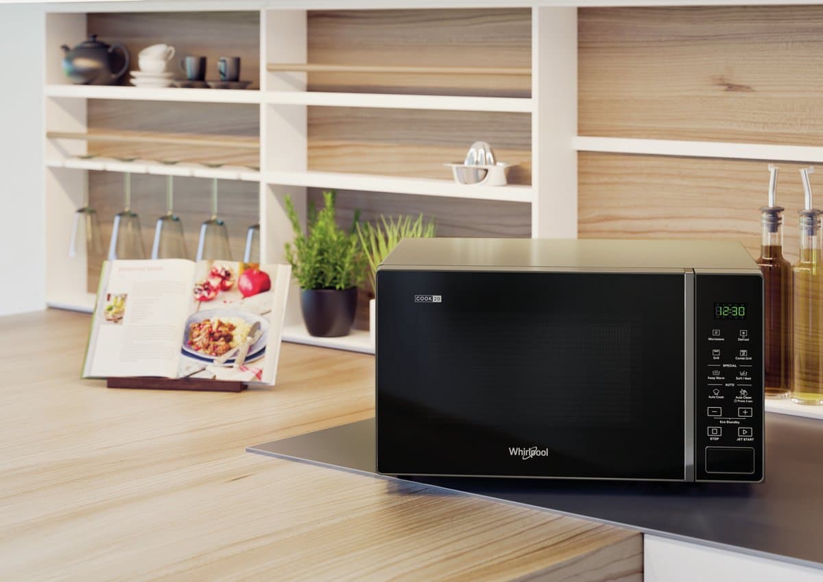 Whirlpool MWP 203 SB - Vrijstaande grill-magnetron - Cook 20 - 20 L thumbnail 5