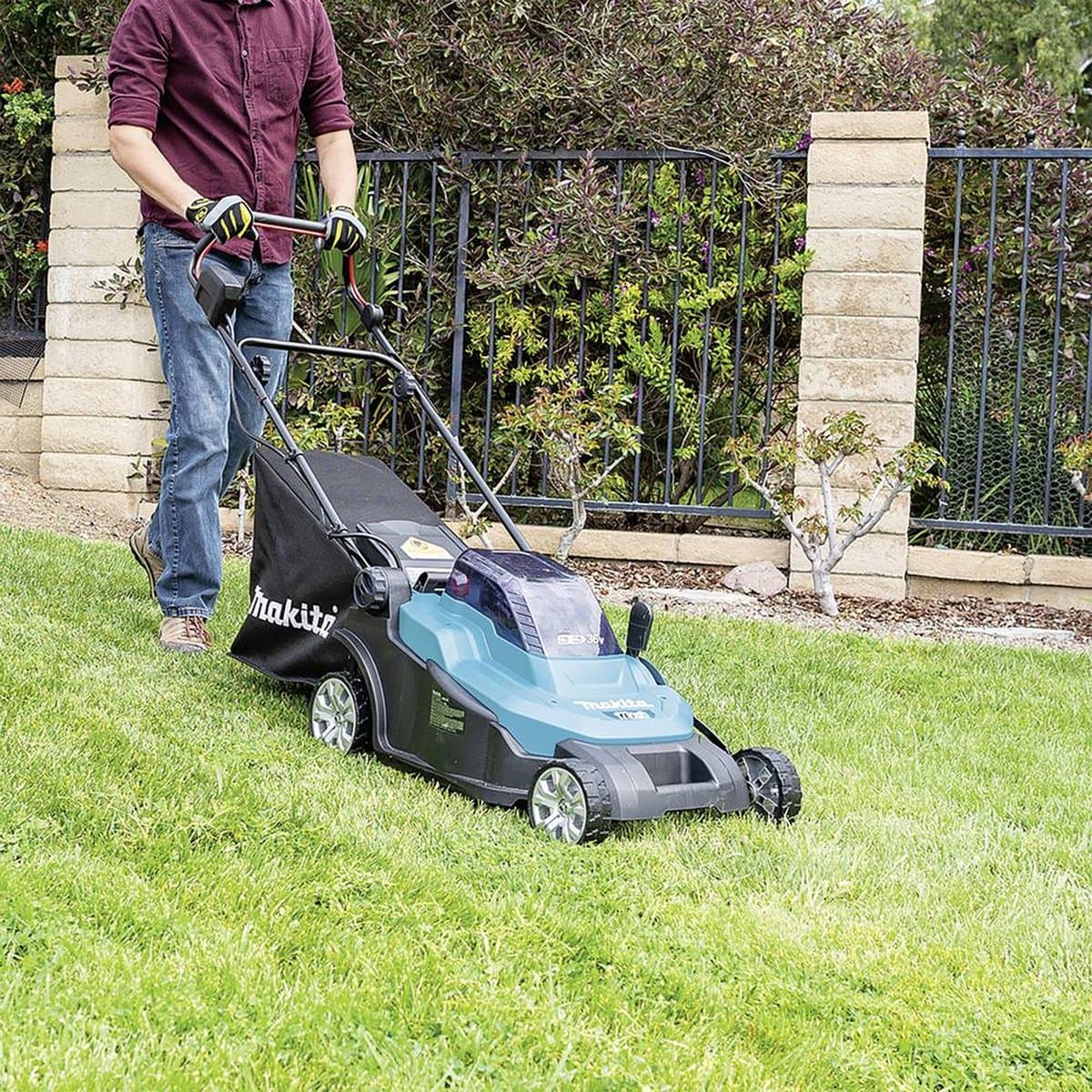 Makita DLM432Z 36V accu grasmaaier 43cm (body only) thumbnail 7
