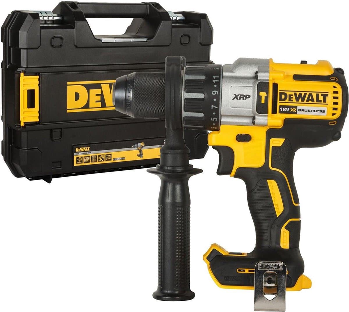 DeWalt DCD996NT 18V klopboormachine - professionele power, compacte uitvoering thumbnail 8