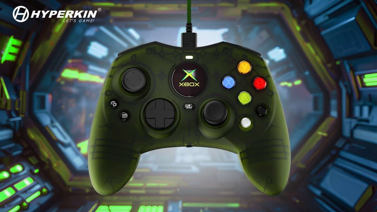 Hyperkin - DuchesS - wired controller voor Xbox Series X|S - XBOX1 - PC|Windows 11|10 (groen) thumbnail 5