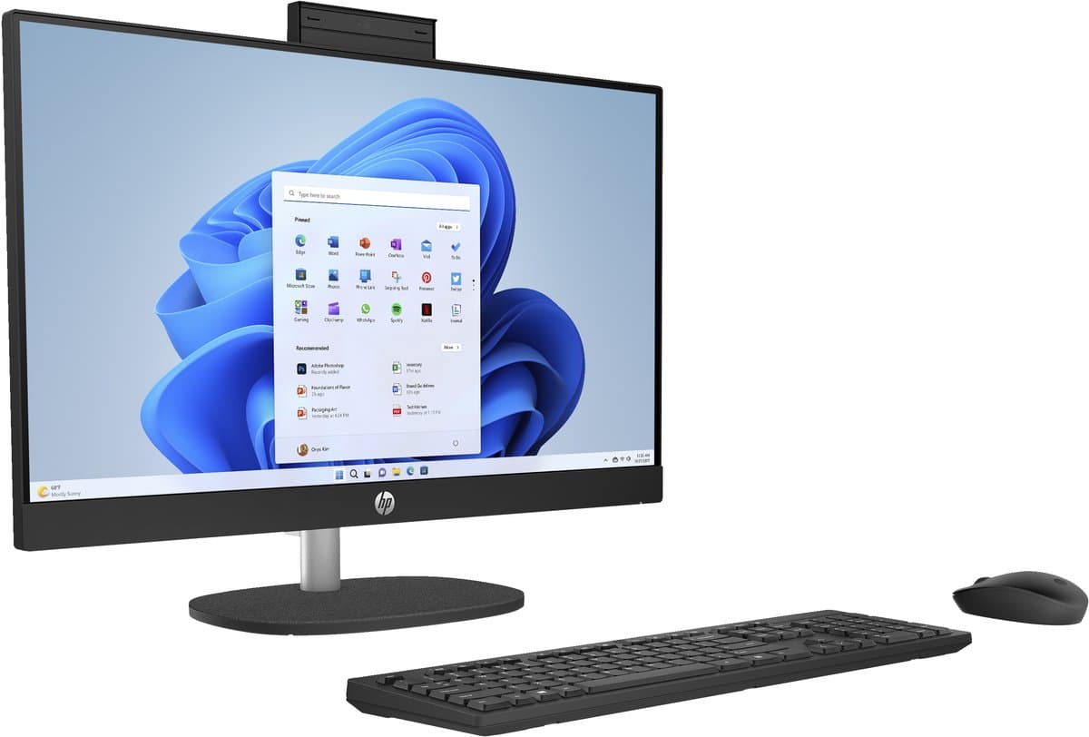 HP 24-cr0050nd - 23,8 - All-in-One PC thumbnail 6