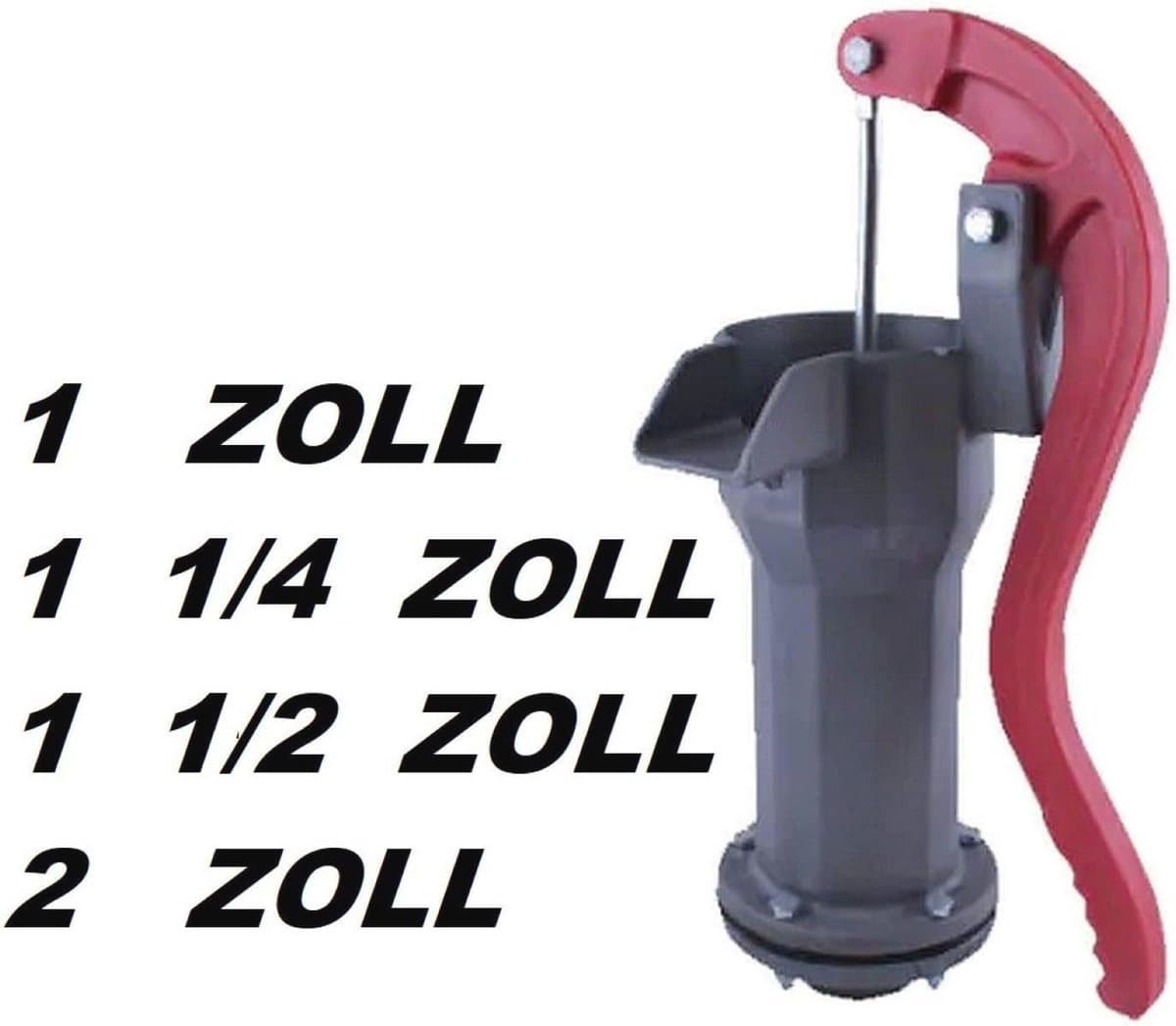 Zwengel Pomp 1-2 Inch - Handpomp voor Tuin en Buiten thumbnail 8