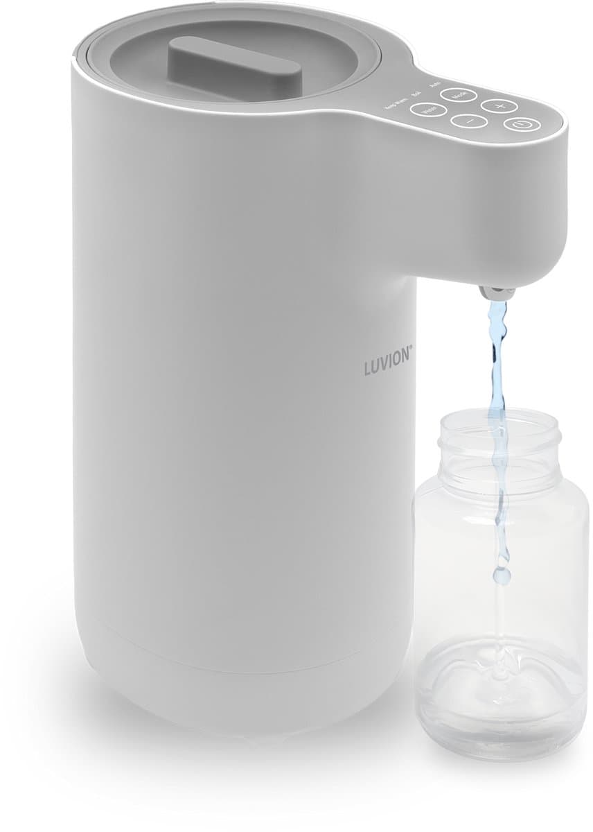 LUVION® EasyMix Instant Warmer Waterdispenser Wit - 2 in 1 - Baby Flessenwarmer & Heetwaterdispenser
