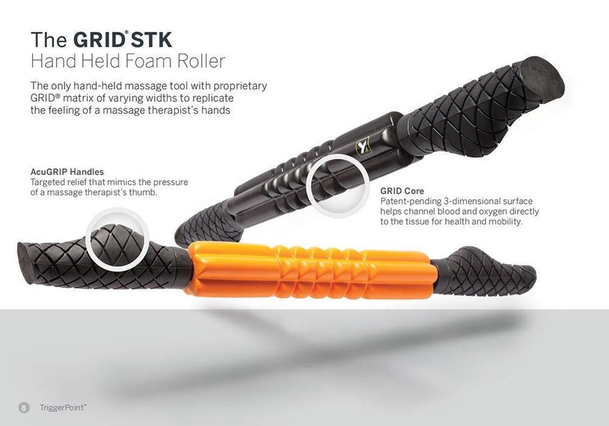 TriggerPoint Grid STK X - Compacte Waterbestendige Foam Roller thumbnail 6
