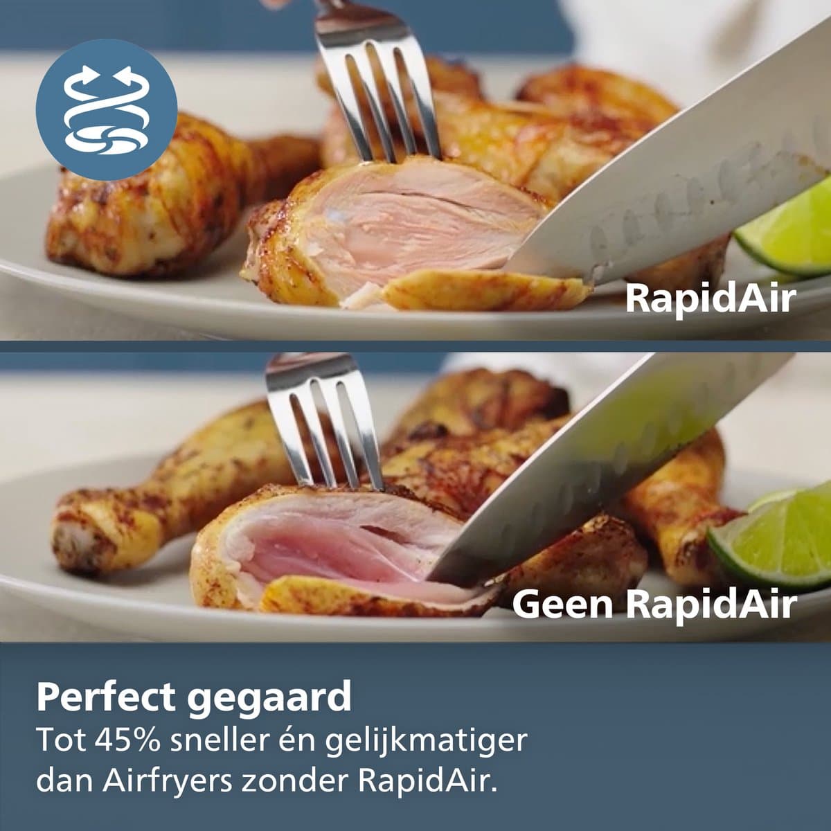 Philips NA551/00 airfryer 9L met stoom thumbnail 5