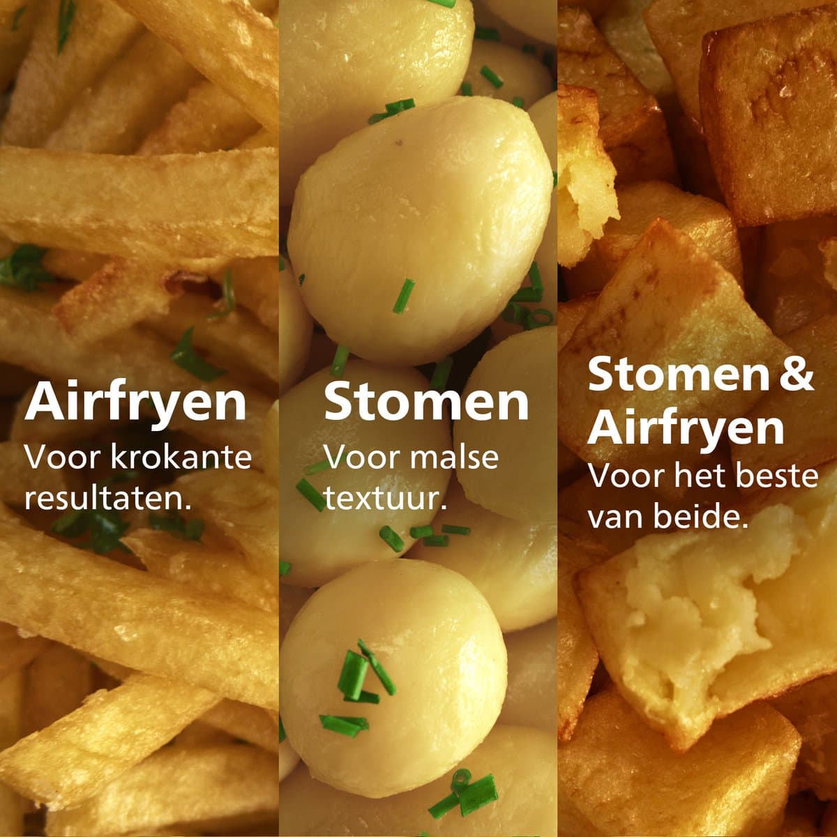 Philips NA551/00 airfryer 9L met stoom thumbnail 4