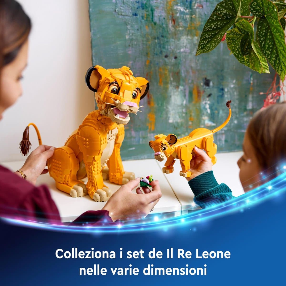 LEGO Disney Simba als welp - draaibare kop, beweegbare poten thumbnail 6
