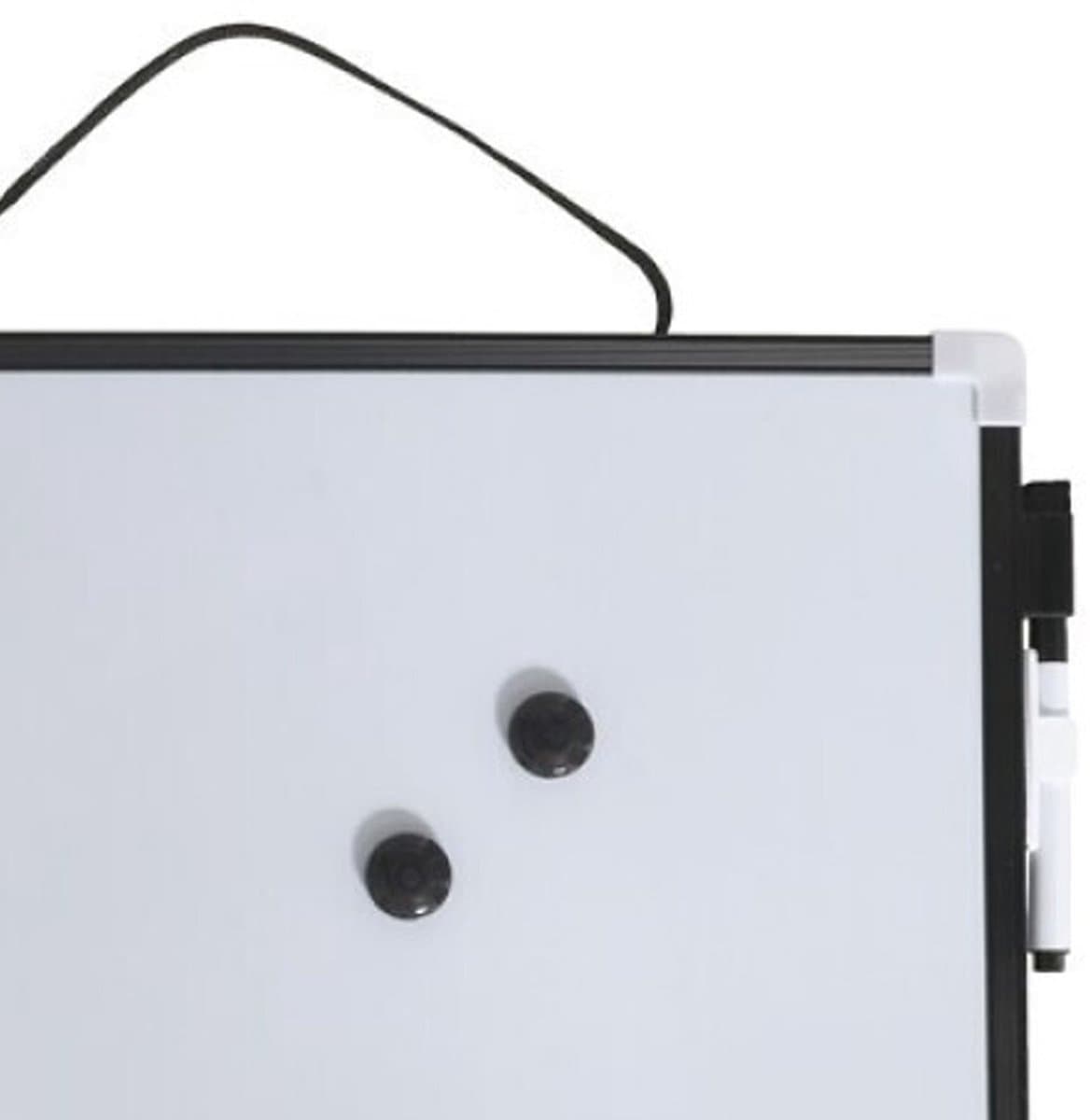 Gerimport Whiteboard/memobord magnetisch - mini - 23 x 18 cm - met marker en magneten thumbnail 3